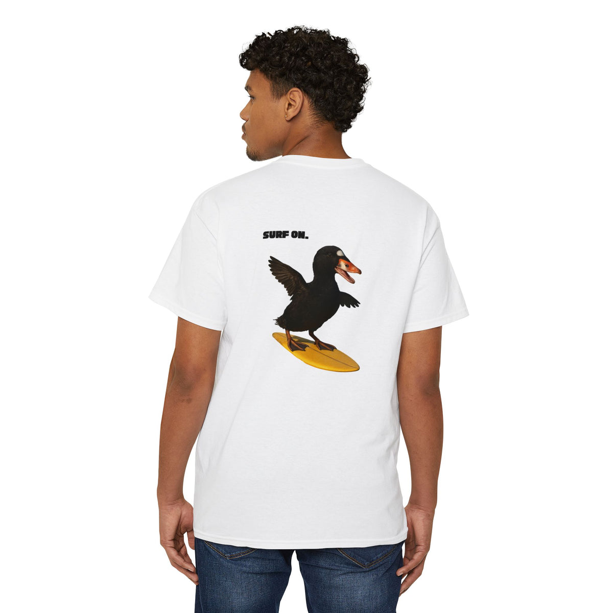 "Surf On" Pocket T-Shirt