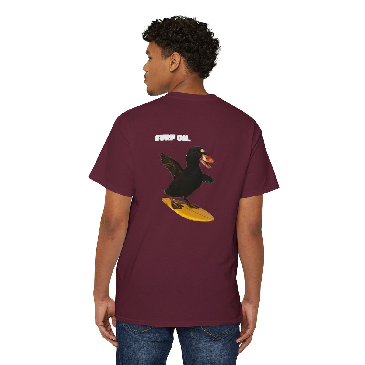 "Surf On" Pocket T-Shirt
