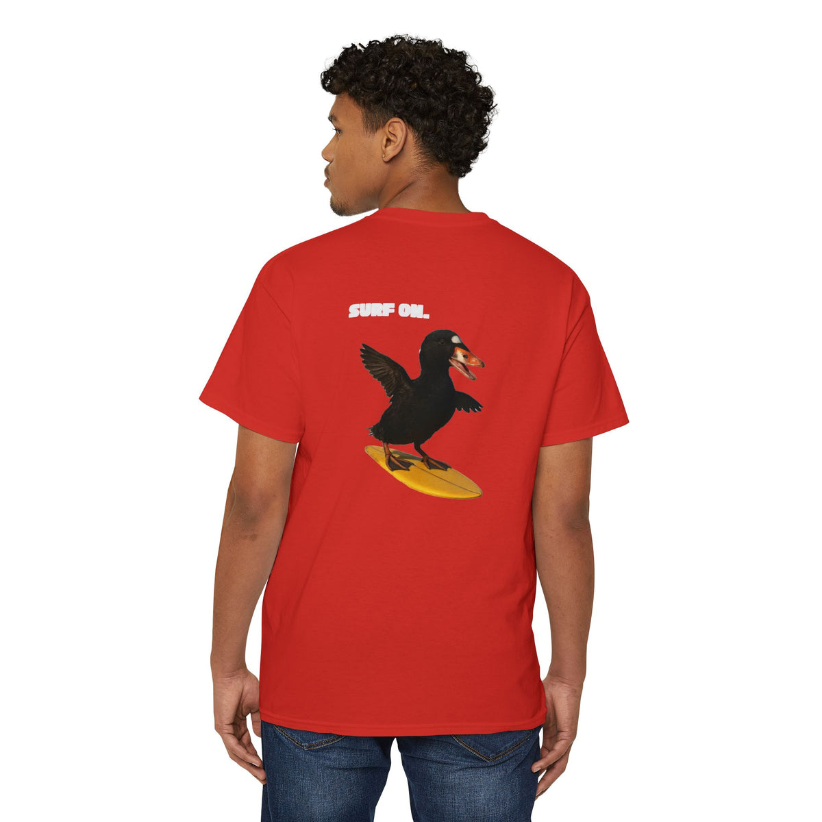 "Surf On" Pocket T-Shirt